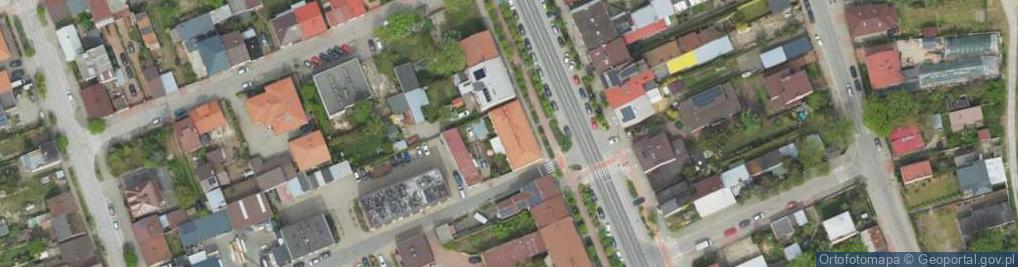 Zdjęcie satelitarne Krakowska ul.