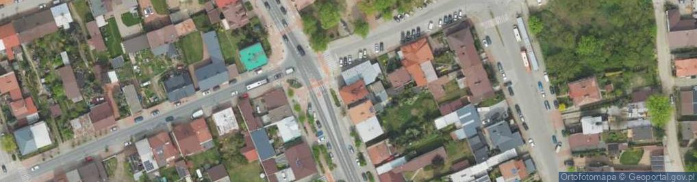 Zdjęcie satelitarne Krakowska ul.