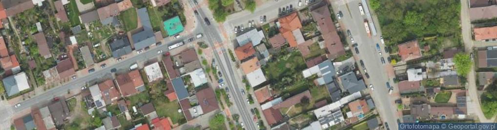 Zdjęcie satelitarne Krakowska ul.