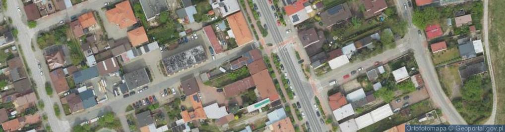 Zdjęcie satelitarne Krakowska ul.