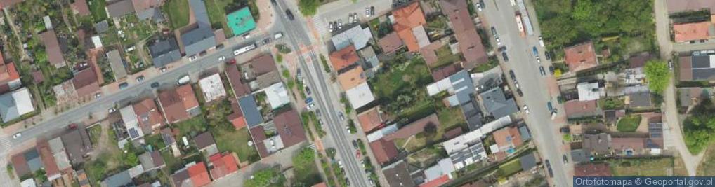 Zdjęcie satelitarne Krakowska ul.