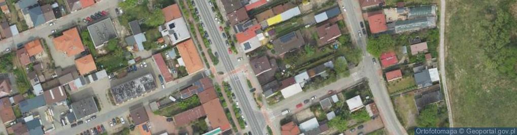 Zdjęcie satelitarne Krakowska ul.