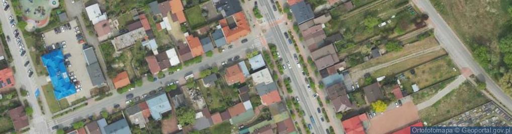 Zdjęcie satelitarne Krakowska ul.