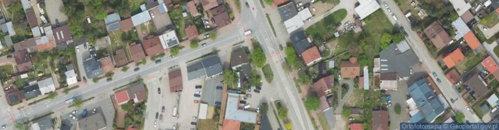 Zdjęcie satelitarne Krakowska ul.