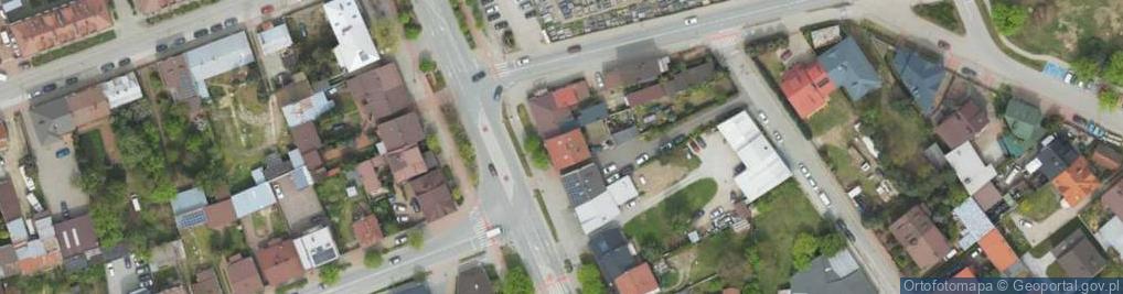 Zdjęcie satelitarne Krakowska ul.