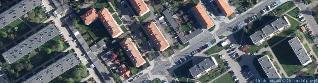 Zdjęcie satelitarne Króla Jana III Sobieskiego ul.