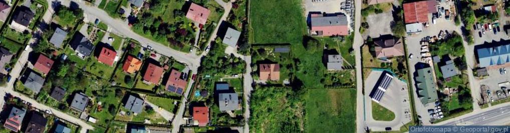 Zdjęcie satelitarne Krakowska ul.