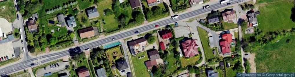 Zdjęcie satelitarne Krakowska ul.