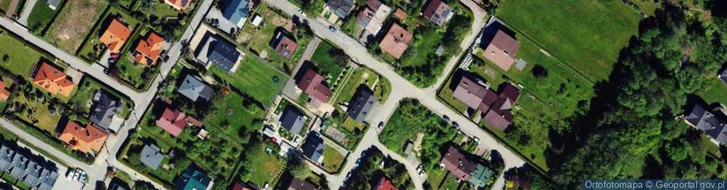 Zdjęcie satelitarne Krogulcza ul.