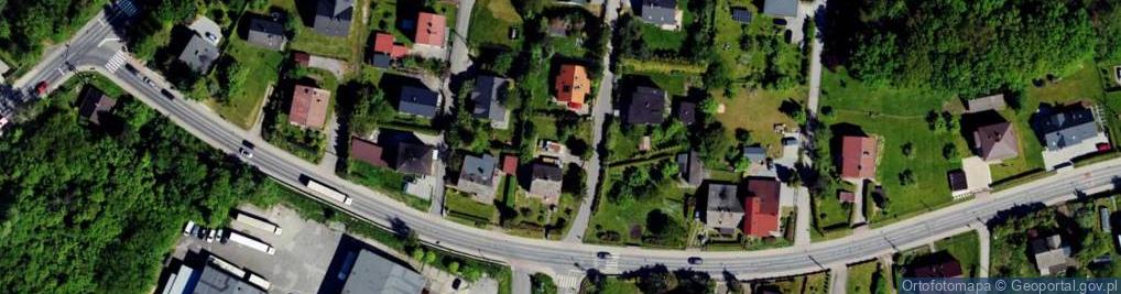 Zdjęcie satelitarne Krasnoludków ul.