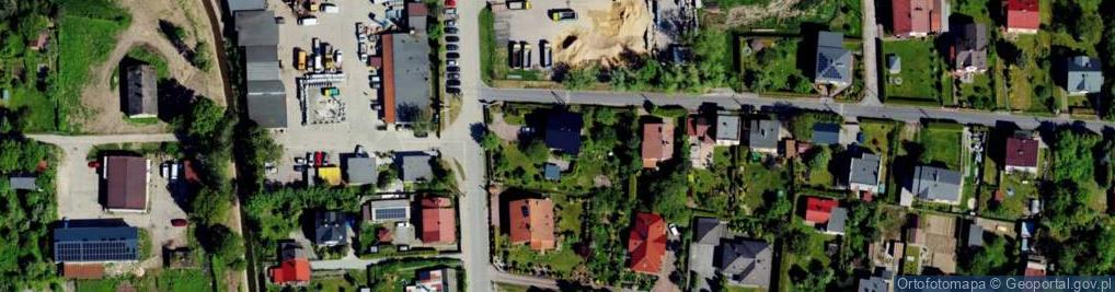 Zdjęcie satelitarne Krzywoń Anieli ul.