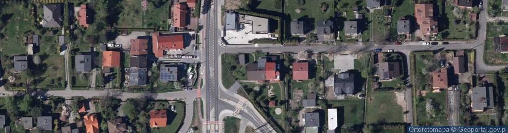 Zdjęcie satelitarne Krakusa ul.