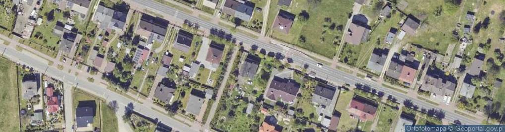 Zdjęcie satelitarne Krakowska ul.