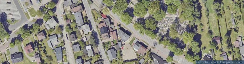 Zdjęcie satelitarne Krakowska ul.