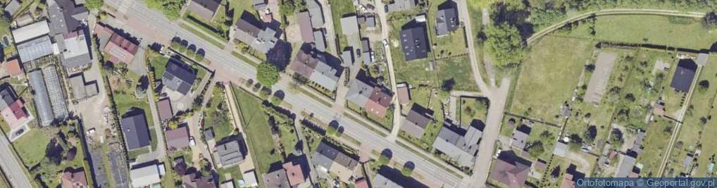 Zdjęcie satelitarne Krakowska ul.