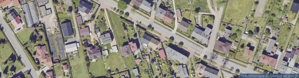Zdjęcie satelitarne Krakowska ul.