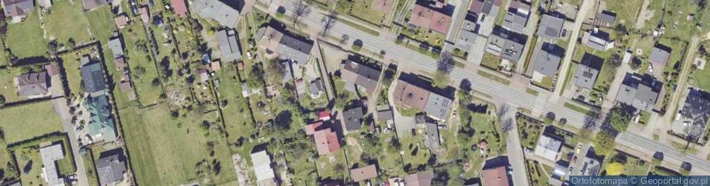 Zdjęcie satelitarne Krakowska ul.