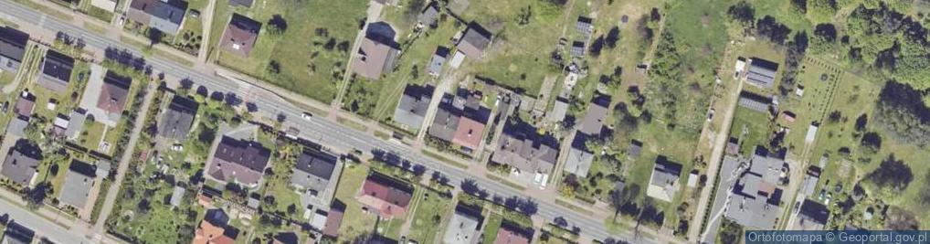 Zdjęcie satelitarne Krakowska ul.