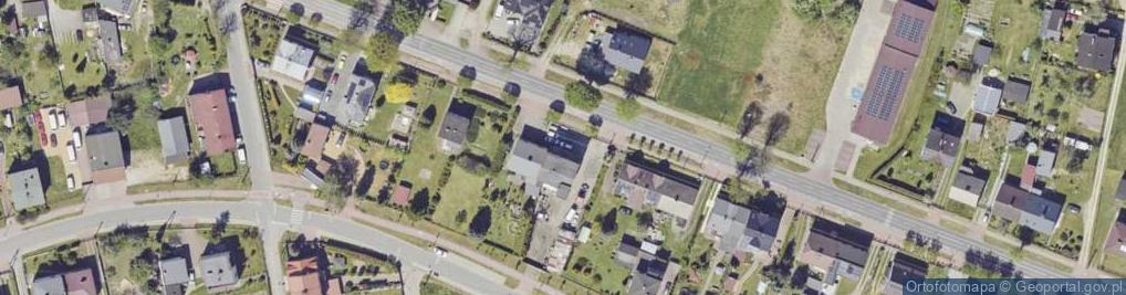 Zdjęcie satelitarne Krakowska ul.