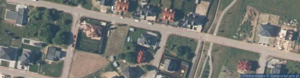 Zdjęcie satelitarne Kryształowa ul.