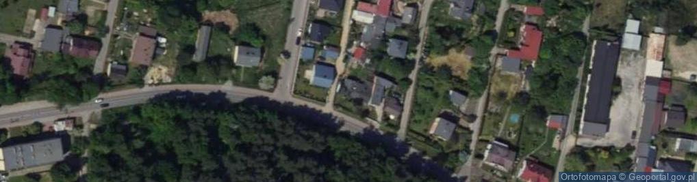 Zdjęcie satelitarne Kręta ul.