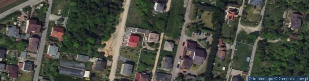 Zdjęcie satelitarne Kręta ul.