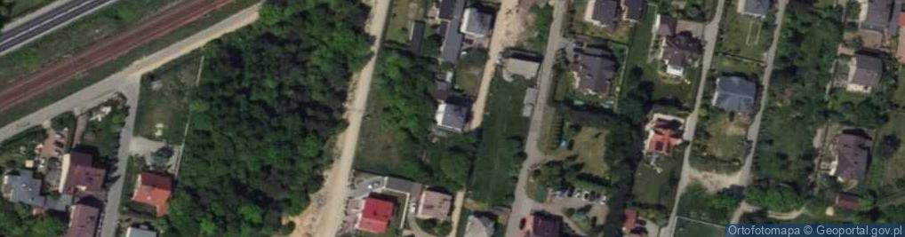 Zdjęcie satelitarne Kręta ul.