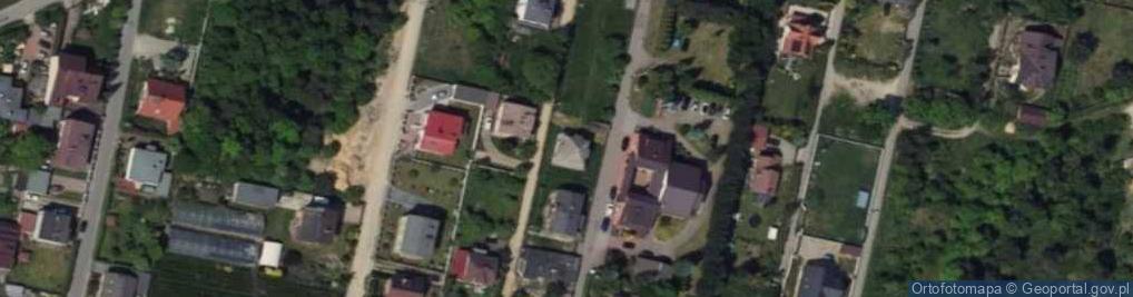 Zdjęcie satelitarne Kręta ul.