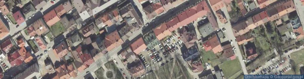 Zdjęcie satelitarne Króla Kazimierza Wielkiego ul.
