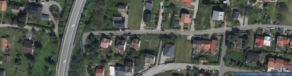 Zdjęcie satelitarne Krzęczków ul.