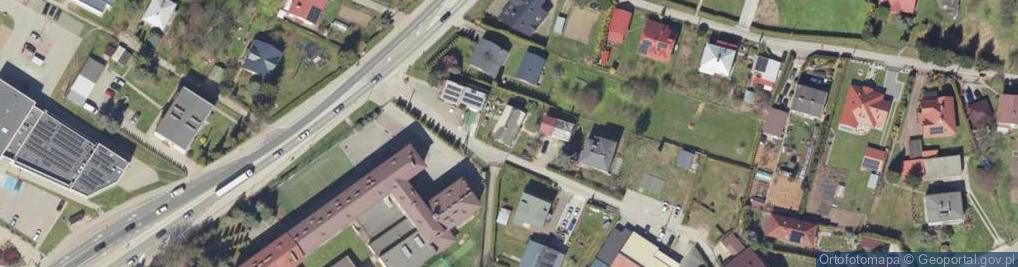 Zdjęcie satelitarne Królowej Jadwigi ul.
