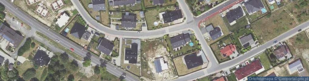 Zdjęcie satelitarne Kresów II RP ul.