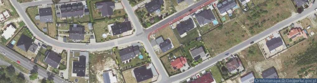 Zdjęcie satelitarne Kresów II RP ul.