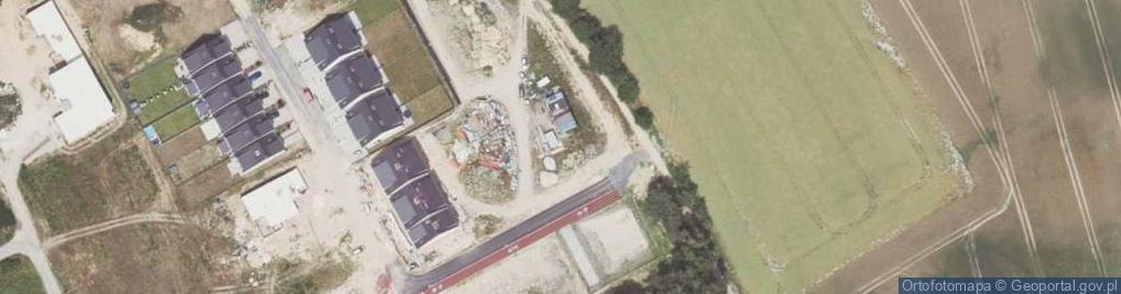 Zdjęcie satelitarne Kresów II RP ul.