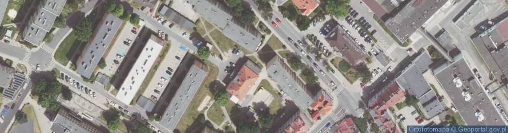 Zdjęcie satelitarne Króla Bolesława Chrobrego ul.