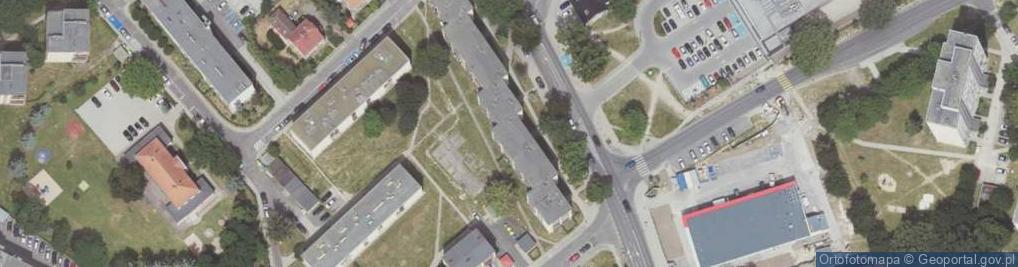 Zdjęcie satelitarne Króla Bolesława Chrobrego ul.