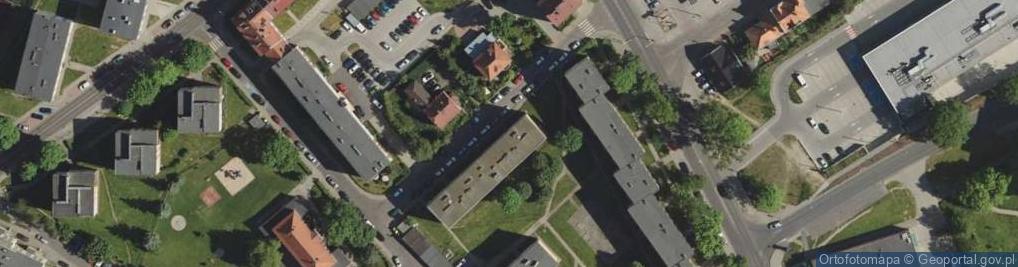 Zdjęcie satelitarne Królowej Jadwigi ul.