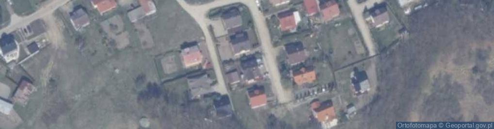 Zdjęcie satelitarne Krzywa ul.