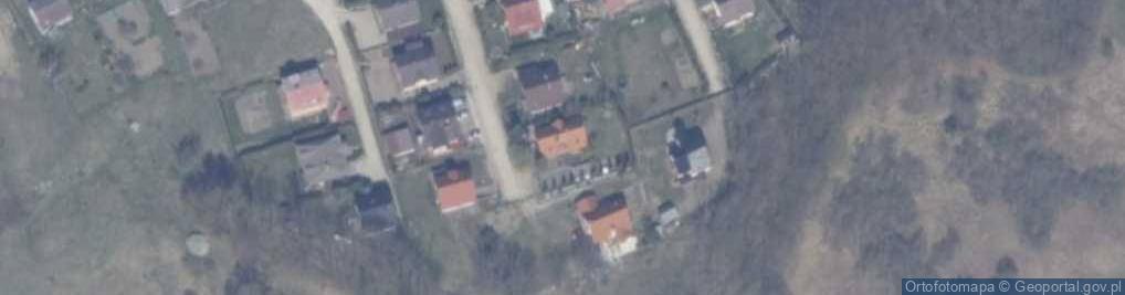 Zdjęcie satelitarne Krzywa ul.