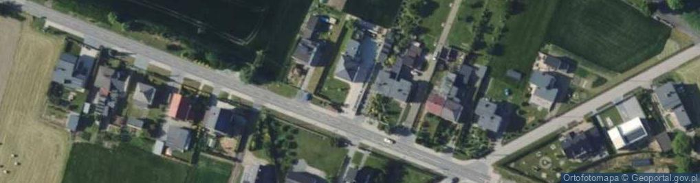 Zdjęcie satelitarne Krzanowicka ul.