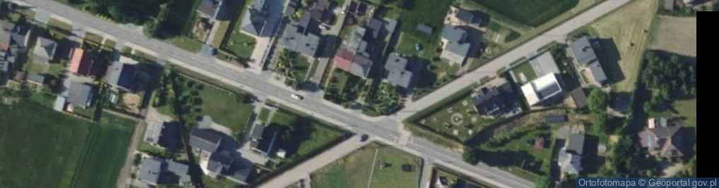 Zdjęcie satelitarne Krzanowicka ul.