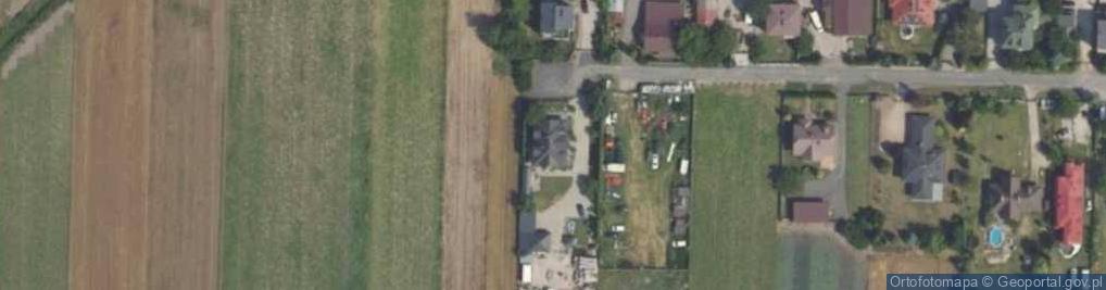 Zdjęcie satelitarne Krańcowa ul.