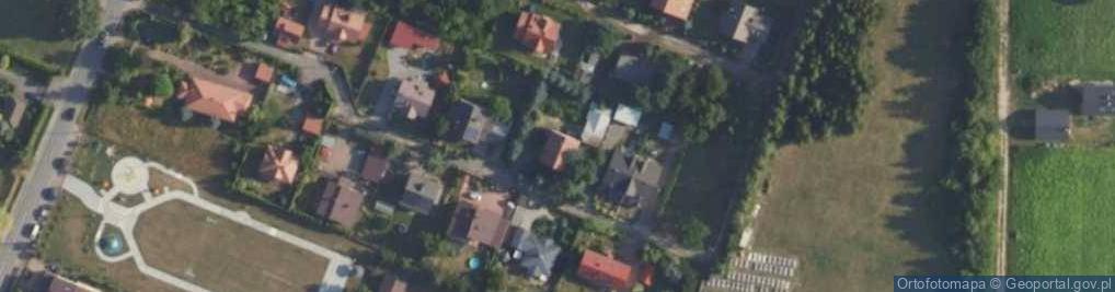 Zdjęcie satelitarne Kręta ul.
