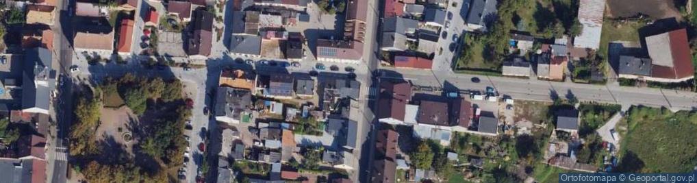 Zdjęcie satelitarne Krakowska ul.