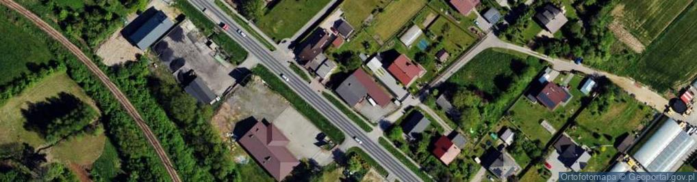 Zdjęcie satelitarne Krakowska ul.