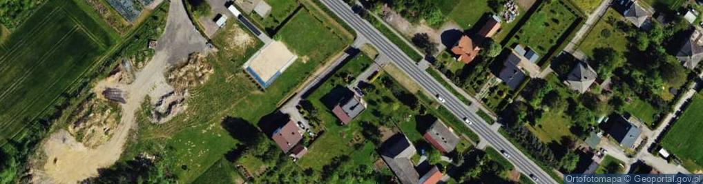 Zdjęcie satelitarne Krakowska ul.