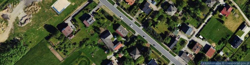 Zdjęcie satelitarne Krakowska ul.