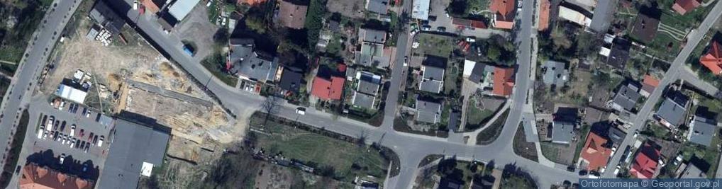 Zdjęcie satelitarne Kręta ul.