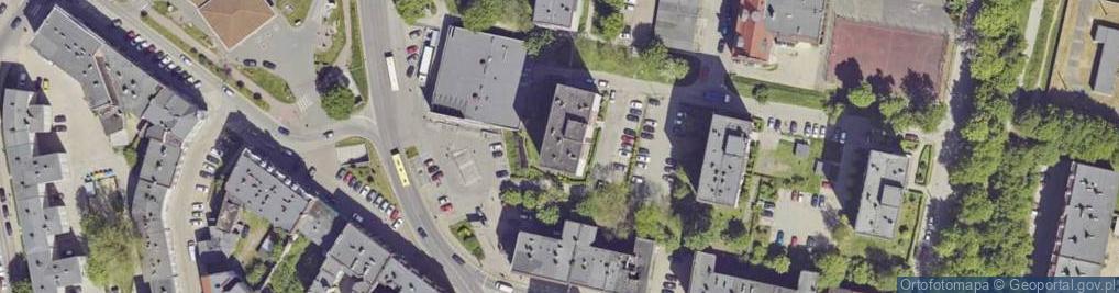 Zdjęcie satelitarne Królowej Jadwigi ul.