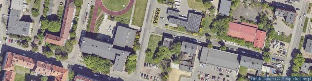 Zdjęcie satelitarne Krucza ul.